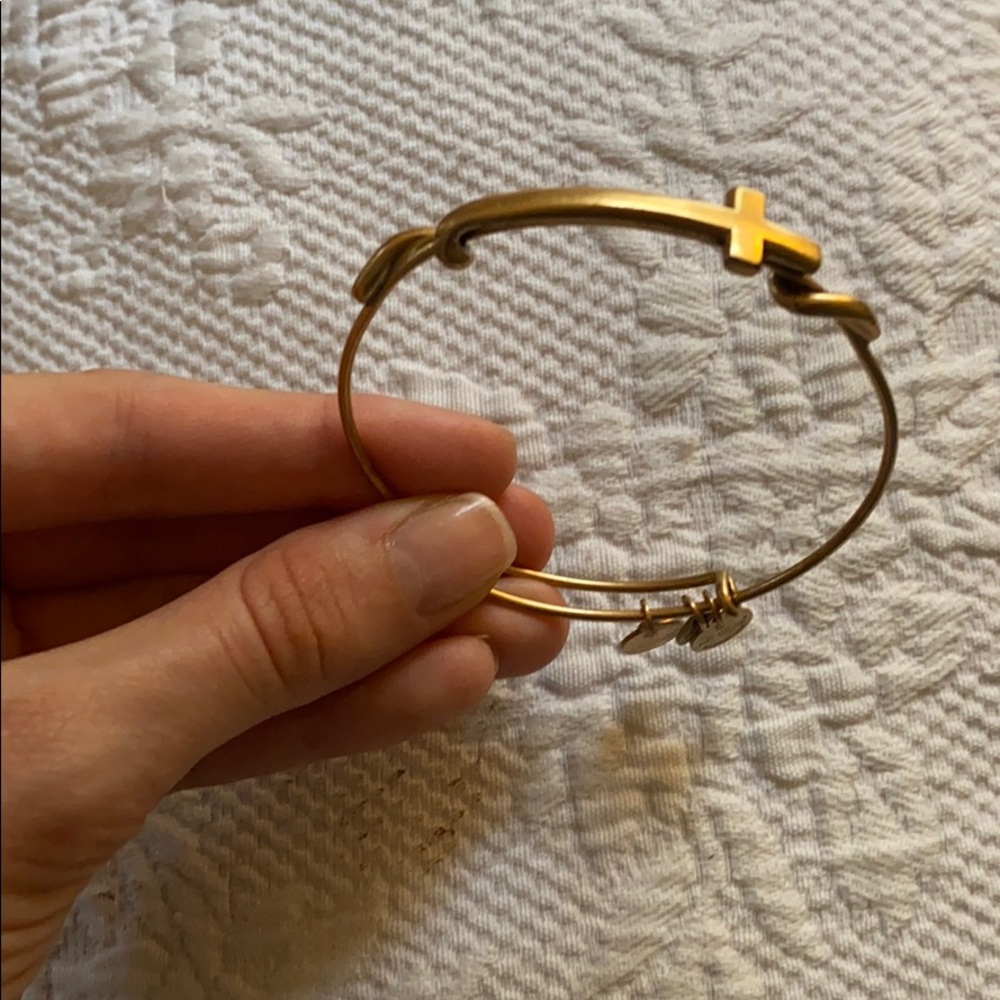 Alex and Ani Cross Bracelet